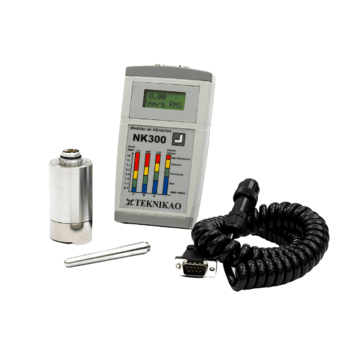 nk300 teknikao balanceamento e medidor de vibrações