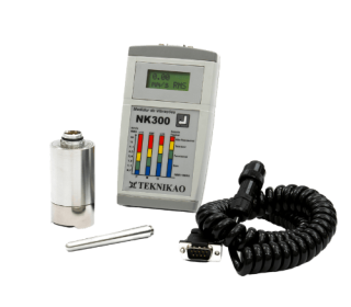nk300 teknikao balanceamento e medidor de vibrações